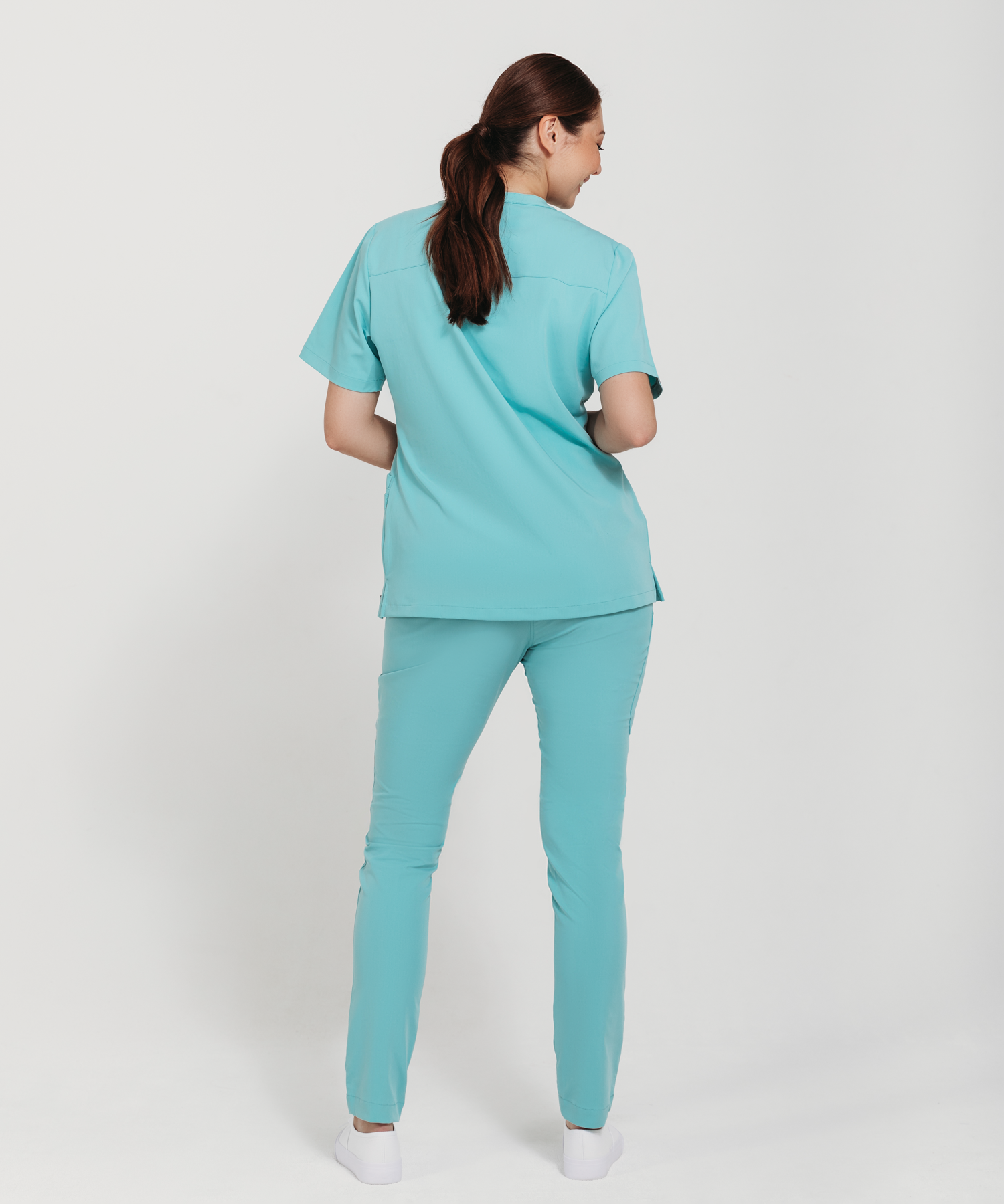 Dames top Roos Minty green